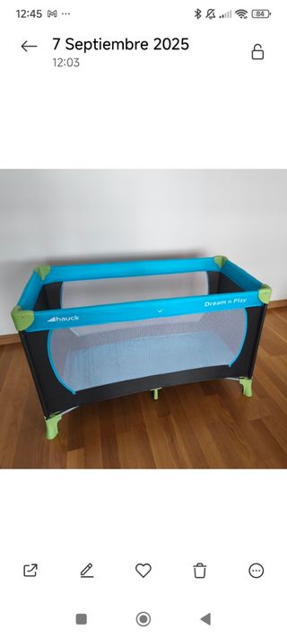 Cuna de viaje Hauck Dream n Play