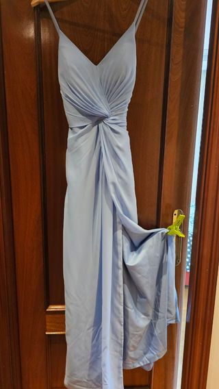 Vestido de fiesta azul