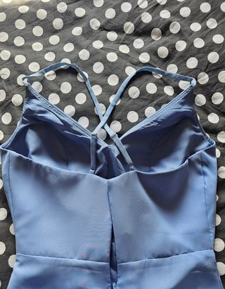 Vestido de fiesta azul