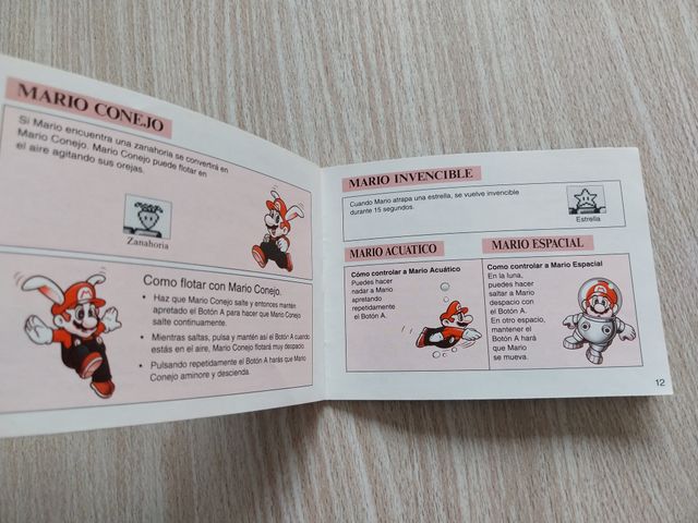 SUPER MARIO LAND 2 ERBE PAL ESPAÑA GAME BOY