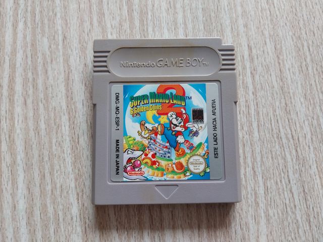 SUPER MARIO LAND 2 ERBE PAL ESPAÑA GAME BOY