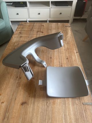 Trona Stokke Baby Set + Bandeja Gris