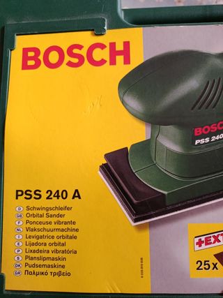 Lijadora Bosch PSS 240 A