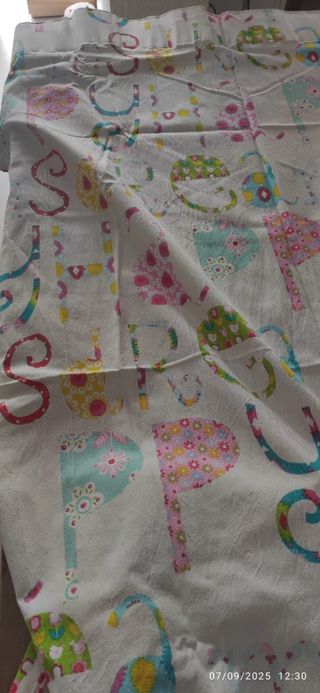 Juego de Cortinas Multicolor