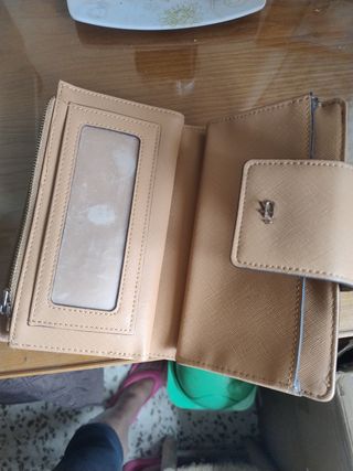 Cartera Parfois Beige