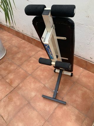 Banco de pesas para abdominales