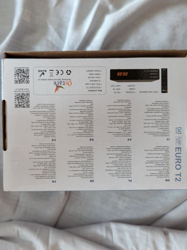 Ricevitore Ostark EURO T2 TDT