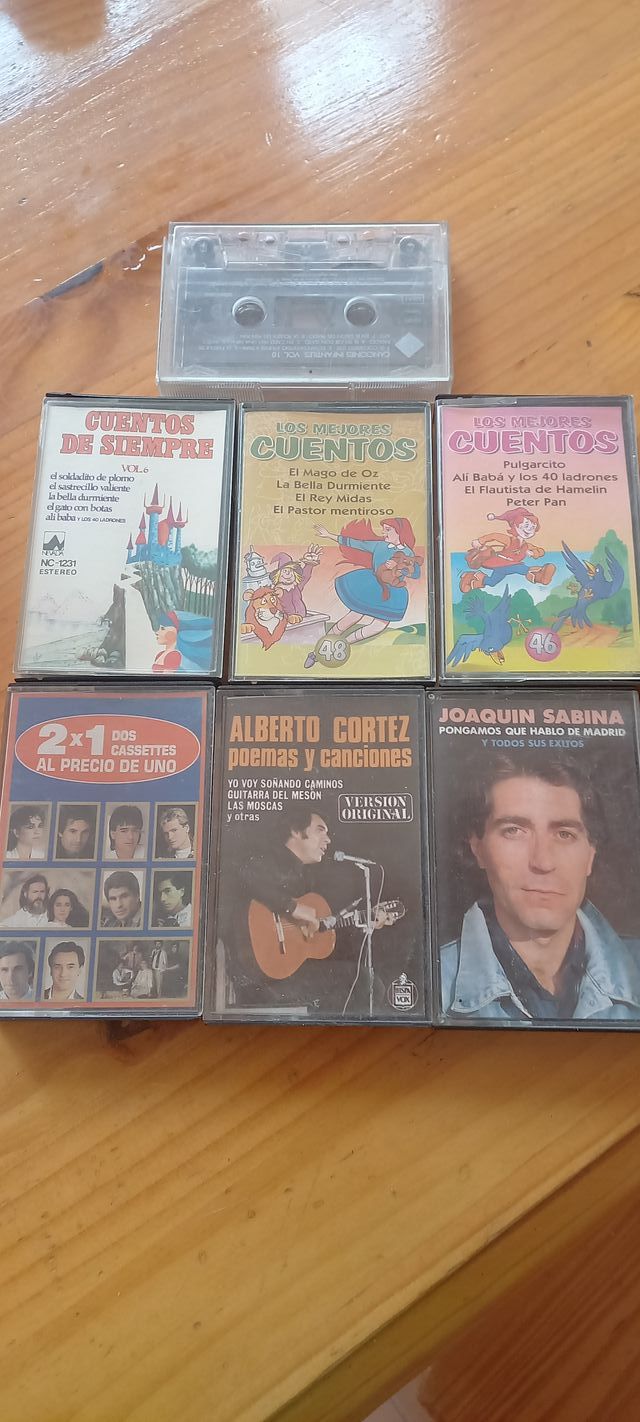 Casete Alberto Cortez - Poemas y Canciones