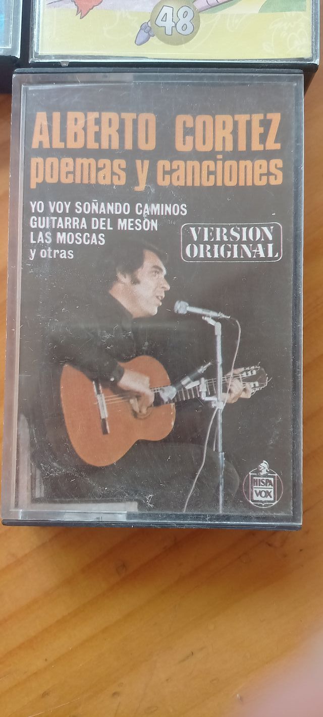 Casete Alberto Cortez - Poemas y Canciones