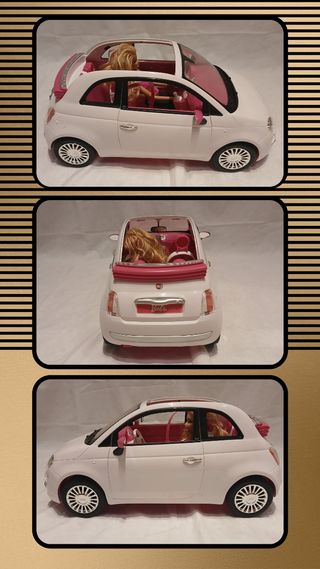 Auto Fiat 500 Barbie