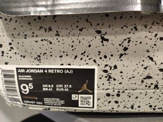 Zapatillas Air Jordan 4 Retro Bred (GS)
NUEVAS