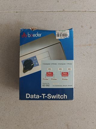 Conmutador Impresora Boeder Data-T-Switch