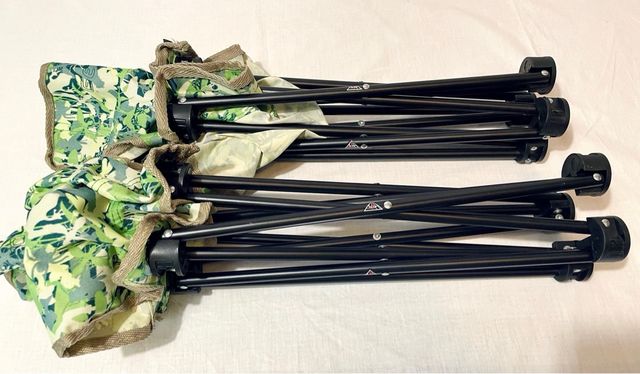 2 Sillas Plegables Geologic con Fundas