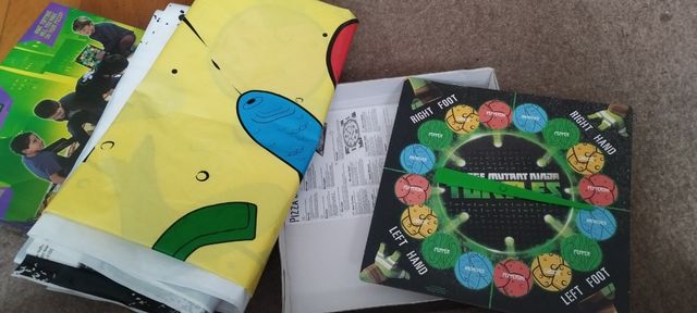 Juego de mesa Tortugas Ninja Pizza Spin