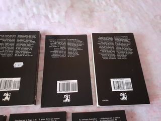 lote de 7 libros de literatura. editorial cátedra
