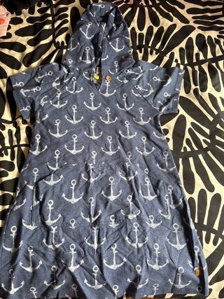 Vestido de anclas niña talla 10