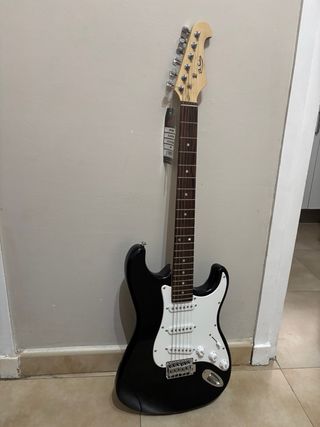 Guitarra Eléctrica Salvo Negra 
