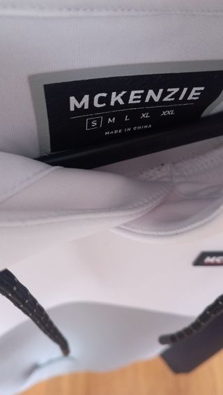 Sudadera McKenzie Gris y Blanca