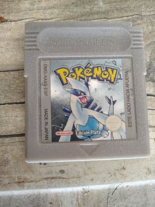 Pokémon Plata Gameboy Cartucho