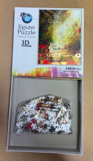 Puzzle 500 Piezas 3D Bosque Encantado