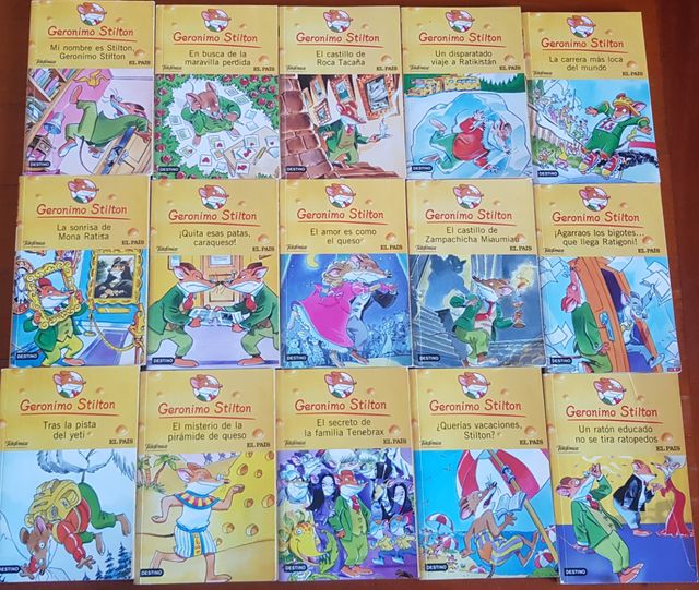 Libros infantiles Gerónimo Stilton