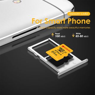 Scheda Micro SD KODAK 64GB UHS-I U3 V30 A1