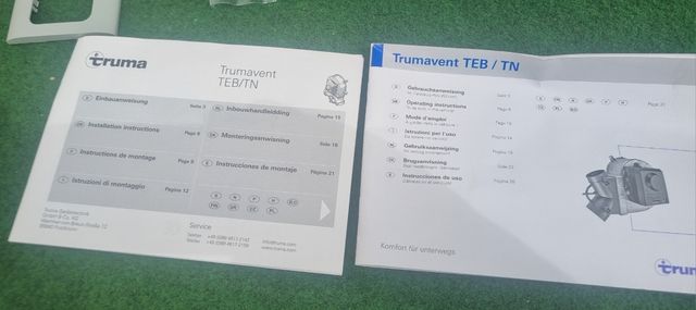 Ventilador Calefacción Truma TEB/TN