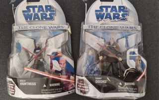 Hasbro 2008,
 Asajj Ventress y Conde Dooku
