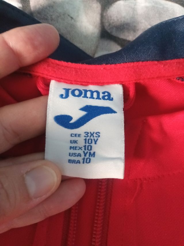 Chándal Joma Rojo y Azul