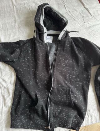 Felpa con cappuccio e zip