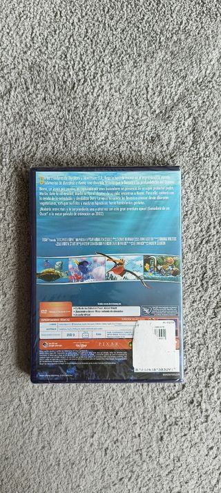 Película Buscando a Nemo DVD Disney Pixar