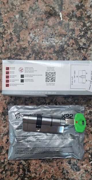 Cilindro Seguridad SECUREMME EVO K22