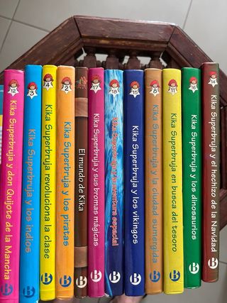 El diario de Greg
Geronimo Stilton
Kika superbruja