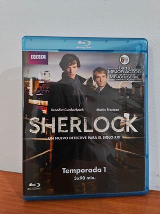 SHERLOCK TEMPORADAS 1+2+3 BLU-RAY 