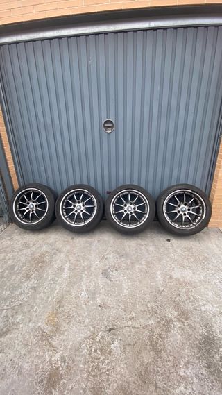 Llantas R17 5x120 con neumáticos.NO CAMBIO