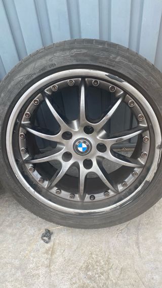 Llantas R17 5x120 con neumáticos.NO CAMBIO