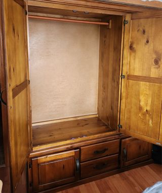 Armario madera  3 Puertas Madera Maciza