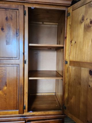 Armario madera  3 Puertas Madera Maciza