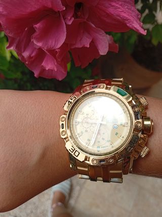 Reloj Temeite Dorado Elegante
