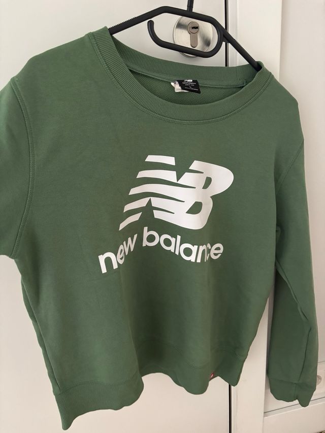Sudadera New Balance Verde