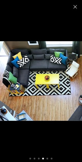 Alfombra IKEA LAPPLJUNG RUTA