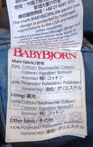 Mochila Porta Bebés Baby Björn One