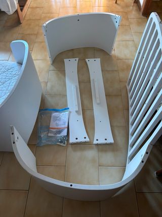 Cuna- Cama Leander Classic Blanca