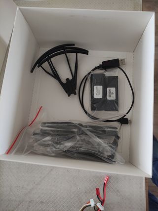 Dron de juguete plegable Visuo Negro
