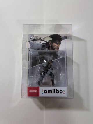 Amiibo Snake + Funda protectora Nintendo
