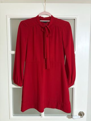 Vestido Zara Rojo Talla S