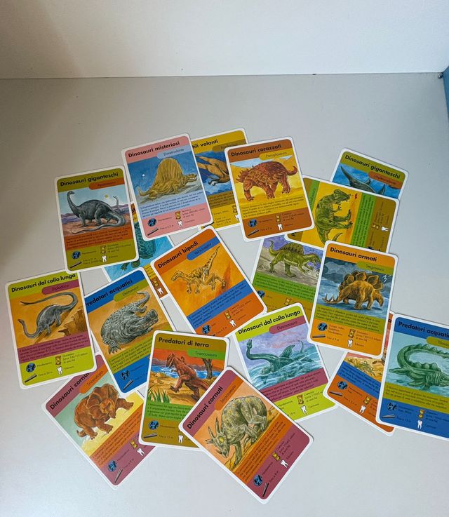 DinoGame Giunti Kids Carte Dinosauri