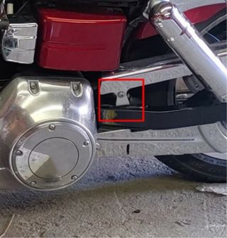 Soporte Trasero Harley Davidson Cubierta Correa