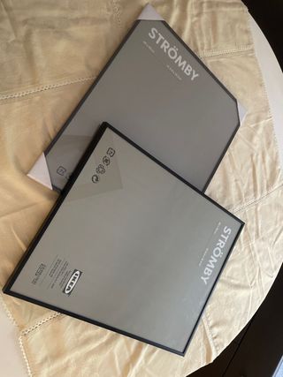 2 Marcos Stromby Ikea Negros con Cristal