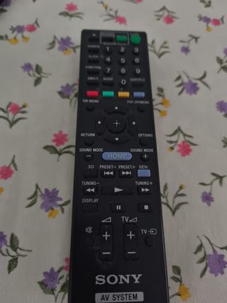 Mando Sony Home Cinema Negro
Rm-adp074